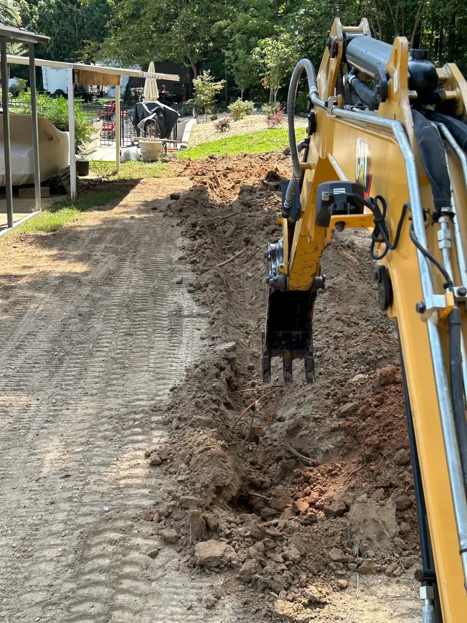 Yard Drainage Service in Shelbyville